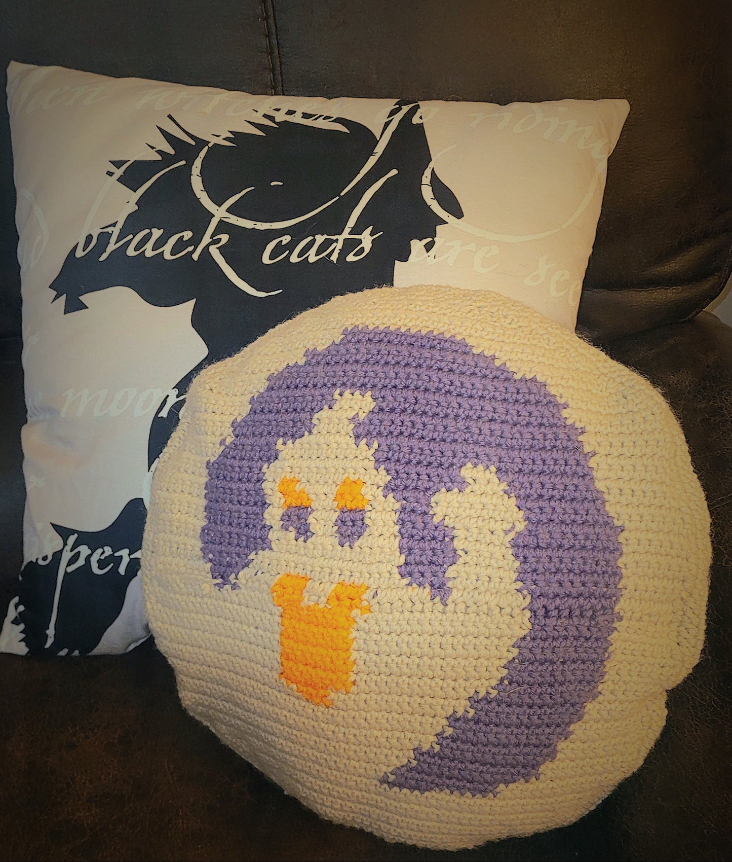 Nostalgic Ghost Sugar Cookie Throw Pillow