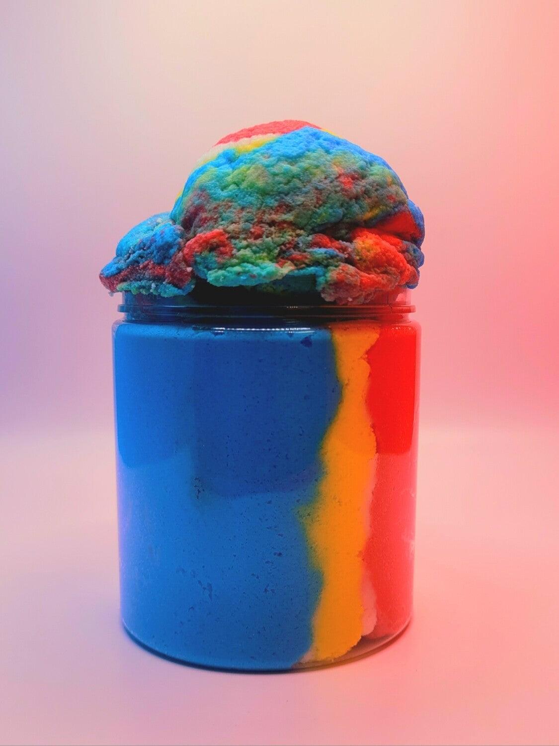 Superman Ice Cream Slime - Byrd Craft Studio