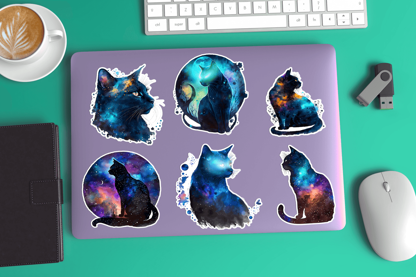 Mystical Cats - Byrd Craft Studio