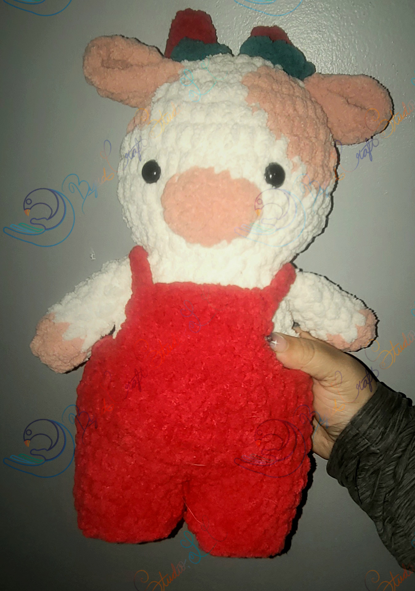 🐄 Strawberry Cow Amigurumi