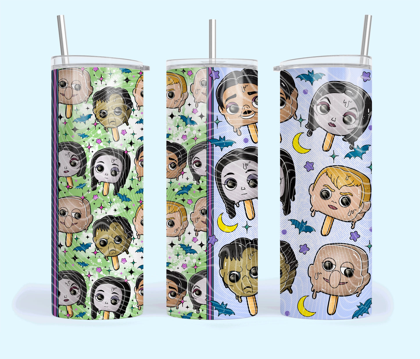 Addams Family Popsicle Tumbler