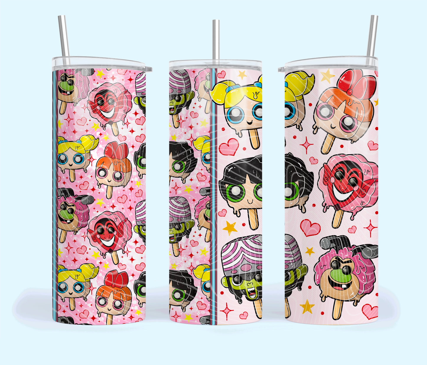 Powerpuff Popsicle Tumbler